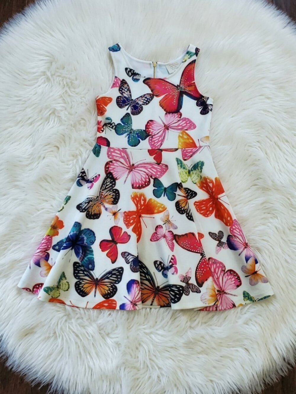 Hannah Banana Butterfly Dress Size 12